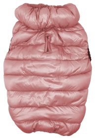 Pet Life 'Pursuit' Quilted Ultra-Plush Thermal Dog Jacket (Color: pink, size: small)